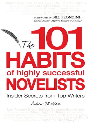 cover image of 101 Habits of Highly Successful Novelists